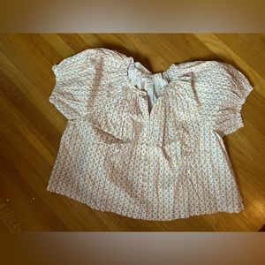 Doen June top in marigold meadows